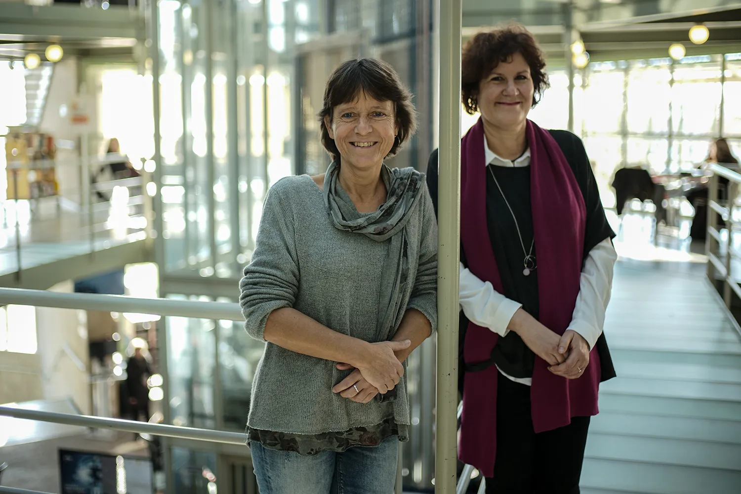 Antoinette Mura et Dominique Tschumper