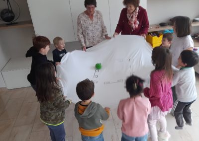 Atelier avec les enfants