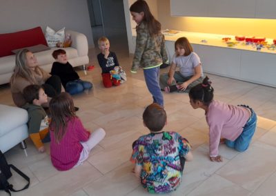 Atelier avec les enfants